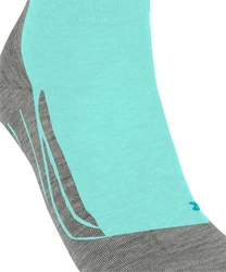 FALKE Kurzsocken GO2 Short Grün/Türkis