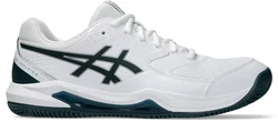 Asics GEL-DEDICATE 8 CLAY Tennisschuh Dunkelgrün/Grün/Weiß/Blau