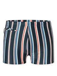 Schiesser Badehose Ocean Swim Shorts Speedo Creme/Dunkelblau/Mischfarben/Rot/Schwarz