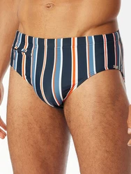 Schiesser Badehose Ocean Swim Speedo Rosa/Creme/Mischfarben/Dunkelblau/Hellblau