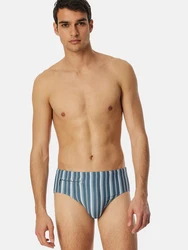 Schiesser Badehose Ocean Swim Speedo Blau/Hellblau/Grau