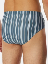 Schiesser Badehose Ocean Swim Speedo Blau/Hellblau/Grau