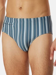 Schiesser Badehose Ocean Swim Speedo Blau/Hellblau/Grau