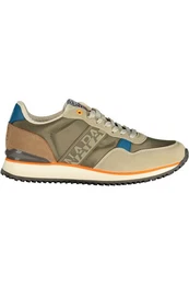 Sneaker Herren-Sneaker Beige mit Kontrastdetails -