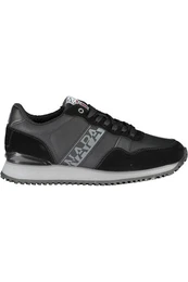 Sneaker Stylische schwarze Herrensportschuhe mit