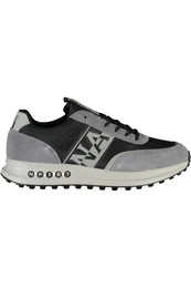 Sneaker Graue Herrensportschuhe mit Schnrsenkeln &
