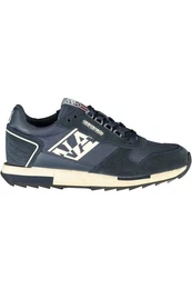 Sneaker Herren Sportschuhe Blau - Mit Kontrastdetails &
