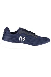 Sneaker Herrensportschuh Blau mit Kontrastdetails und