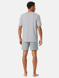 Schiesser Pyjama V-Ausschnitt Comfort Essentials (2 tlg) 