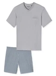 Schiesser Pyjama V-Ausschnitt Comfort Essentials (2 tlg) 