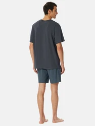 Schiesser Pyjama V-Ausschnitt Comfort Essentials (2 tlg) 