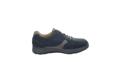 Ganter Schnürschuh Karl Ludwig Hellblau/Blau/Dunkelblau