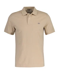 Gant Poloshirt REGULAR SHIELD Khaki/Beige/Braun