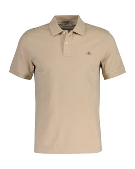 Gant Poloshirt REGULAR SHIELD Khaki/Beige/Braun Gant Poloshirt REGULAR SHIELD Khaki/Beige/Braun