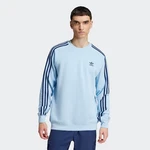 ADIDAS ORIGINALS Sweatshirt Adicolor Classics 3-Streifen Hellblau/Blau