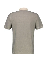 LERROS Kurzarmshirt mit Logostickerei 