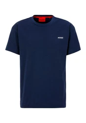 HUGO Pyjamaoberteil Tortuga mit Markenlabel 