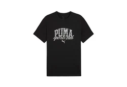 PUMA T-Shirt CLASS GRAPHIC TEE Lila/Schwarz