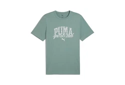 PUMA T-Shirt CLASS GRAPHIC TEE Grün/Dunkelgrün/Hellgrün