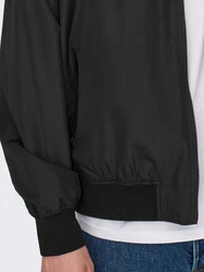 ONLY & SONS Blouson Bomberjacke ONSGAVIN BOMBER JACKET (8522) Dunkelgrau/Schwarz