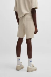 HUGO Kurzarmshirt und Shorts Nuwafflo Blau (10268873)
