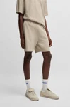 HUGO Kurzarmshirt und Shorts Nuwafflo Blau (10268873)