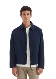 Outdoorjacke aus wasserabweisendem Materialmix