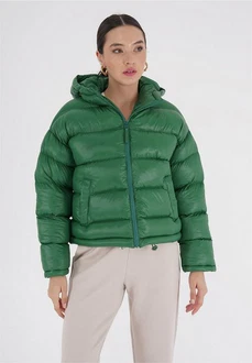 freshlions Steppjacke Tara Grün/Dunkelgrün freshlions Steppjacke Tara Grün/Dunkelgrün
