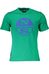 T-Shirt Grnes Herren T-Shirt mit Print und