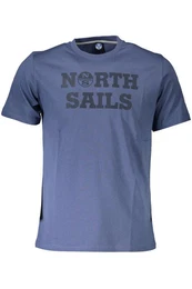T-Shirt Kurzarm Herren T-Shirt Blau mit Rundhalsausschnitt