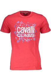 T-Shirt Exklusives Herren T-Shirt in Rot mit Rundhals und