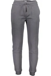 5-Pocket-Hose Graue Herren-Sporthose: Elastischer Bund, umweltfreundlich, 3 Taschen