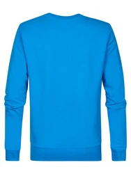 Petrol Industries Sweatshirt mit Logo Blau/Hellblau