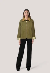 Barbour Jacke CATLIN SHOWERPROOF Dunkelgrün/Khaki