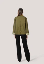 Barbour Jacke CATLIN SHOWERPROOF Dunkelgrün/Khaki