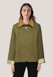 Barbour Jacke CATLIN SHOWERPROOF Dunkelgrün/Khaki