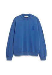 Armedangels Sweatshirt EMAAL CREWNECK GMT DYE Hellblau/Blau/Grau