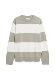 Sweatshirt Herren Sweatshirt LOUKAA STRIPES (1-tlg)