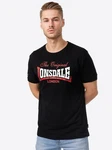 Lonsdale T-Shirt Aldingham Rot/Dunkelrot/Schwarz