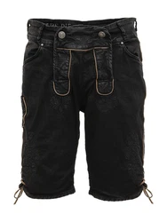 Hangowear Trachtenjeans RALKO Schwarz/Creme