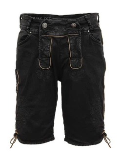 Hangowear Trachtenjeans RALKO Schwarz/Creme