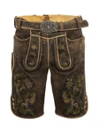 Maddox Trachtenlederhose FLEESENSEE Khaki/Dunkelbraun/Braun/Dunkelgrün
