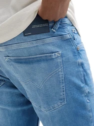 TOM TAILOR Denim Straight-Jeans TTAEDAN Blau/Beige/Hellblau