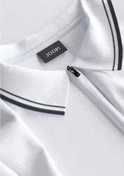 JOOP! Poloshirt Pavlos Grau/Weiß/Rot