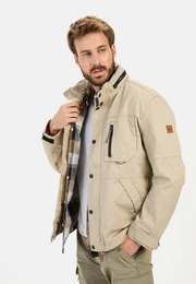 Blouson im Fieldjacket-Stil Markenlogo