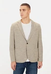 camel active Jerseysakko mit 2-Knopf-Verschluss Blazer Khaki/Beige/Braun