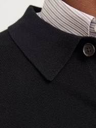 Jack & Jones Strickjacke Schwarz/Dunkelblau/Hellblau