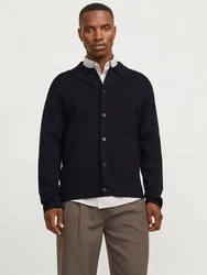 Jack & Jones Strickjacke Schwarz/Dunkelblau/Hellblau