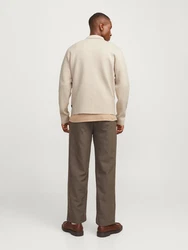 Jack & Jones Strickjacke Beige/Khaki