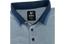 Hajo Sweatshirt Herren-Poloshirt Piqu Uni 